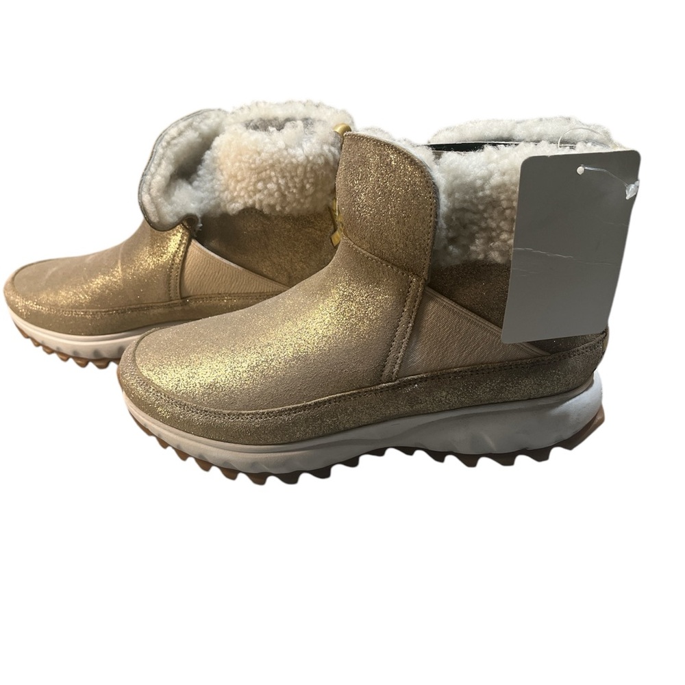 NWT Cole Haan Rose Gold Grand Terrain Boots